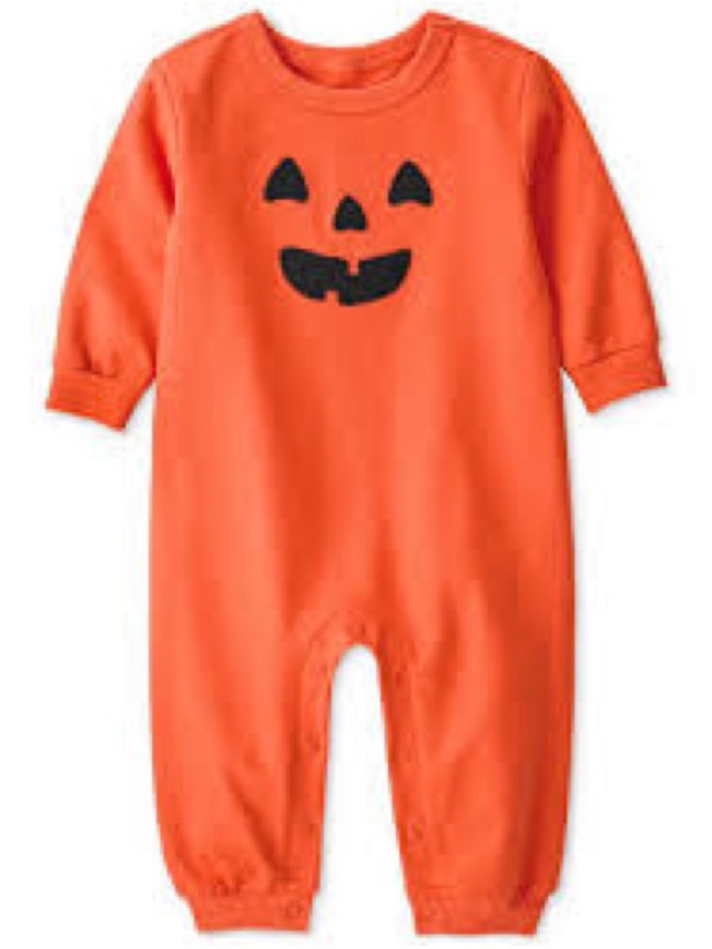 Baby Carter's Halloween Pumpkin Bodysuit Size Newborn NWT